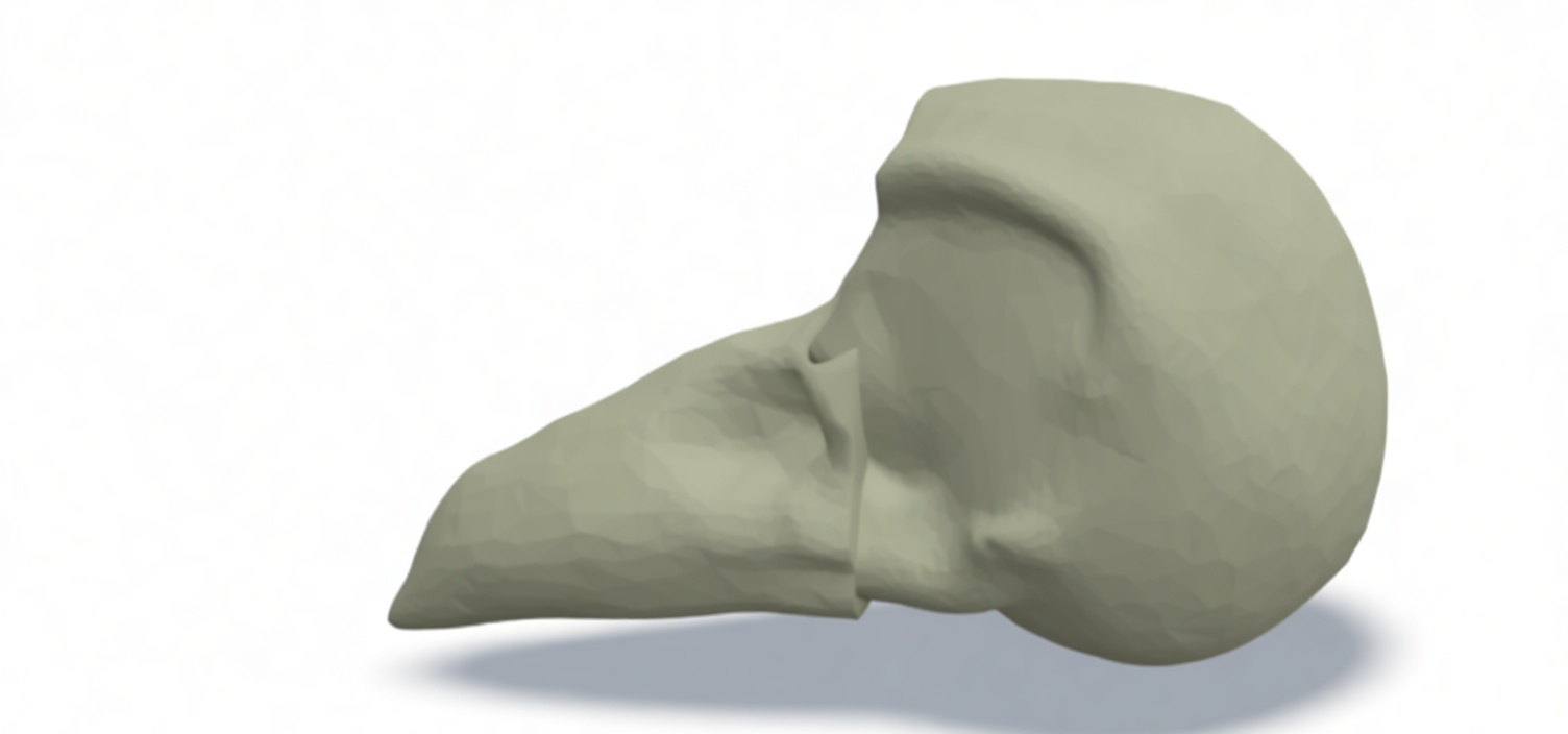 Plague Doctor Mask Model free 3D printable STL