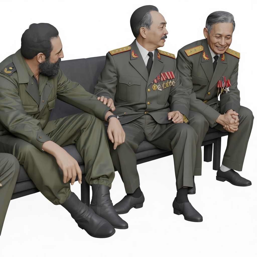 Vietnamese Generals Figurines free 3D printable STL