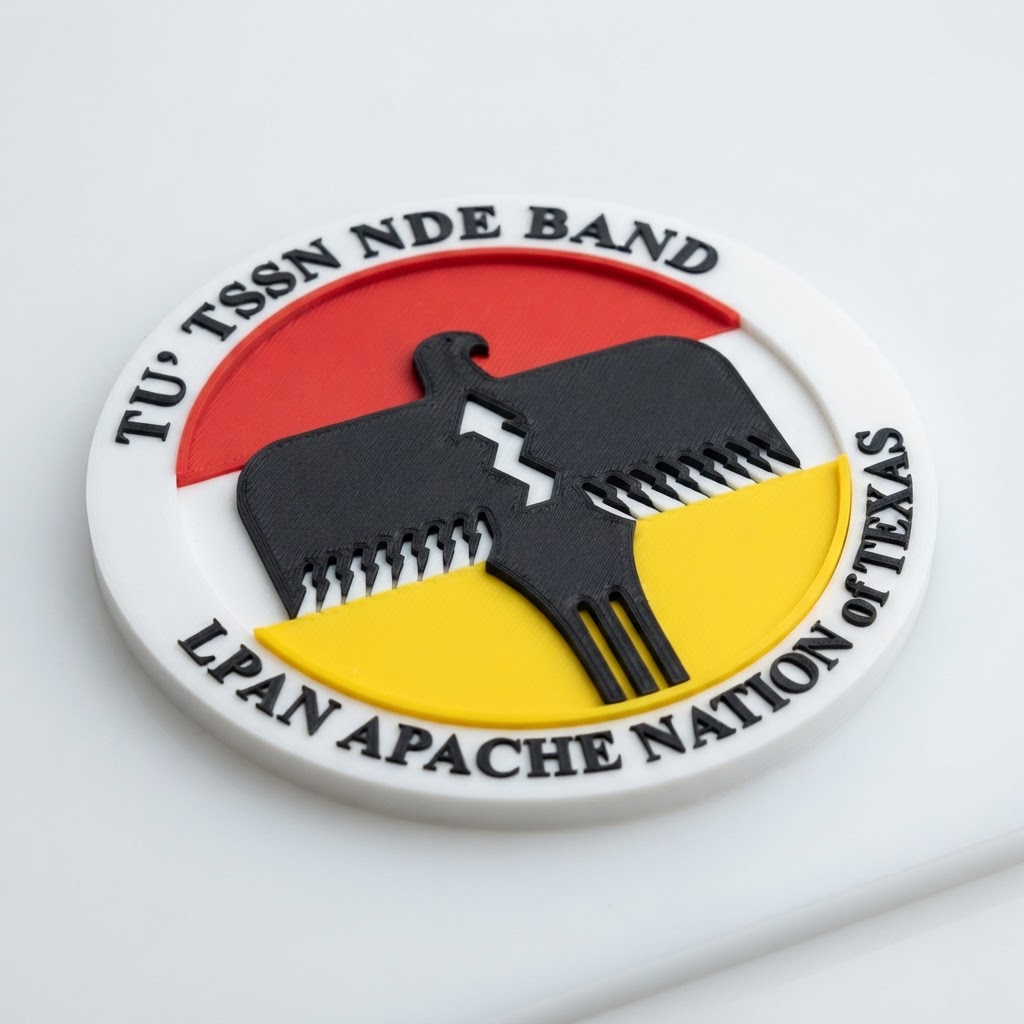 Lipan Apache Nation Emblem free 3D printable STL
