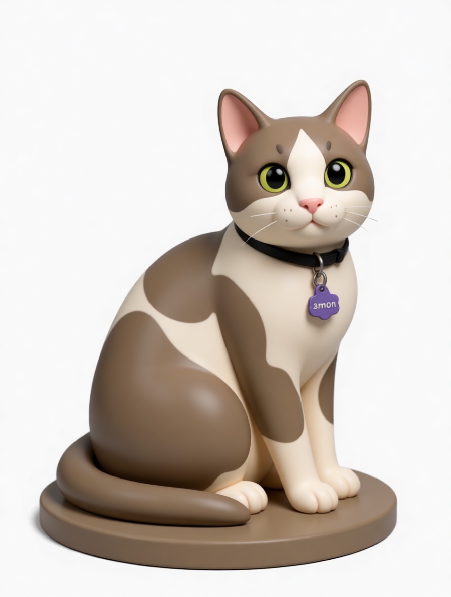 Amon Cat Figurine free 3D printable STL