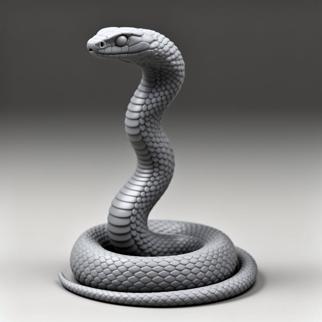 Tree Snake Figurine free 3D printable STL