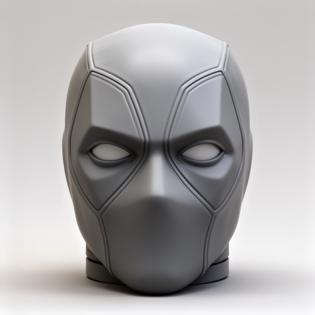 Deadpool Wearable Mask free 3D printable STL