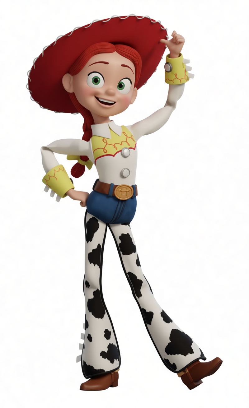 Jessie Figurine free 3D printable STL