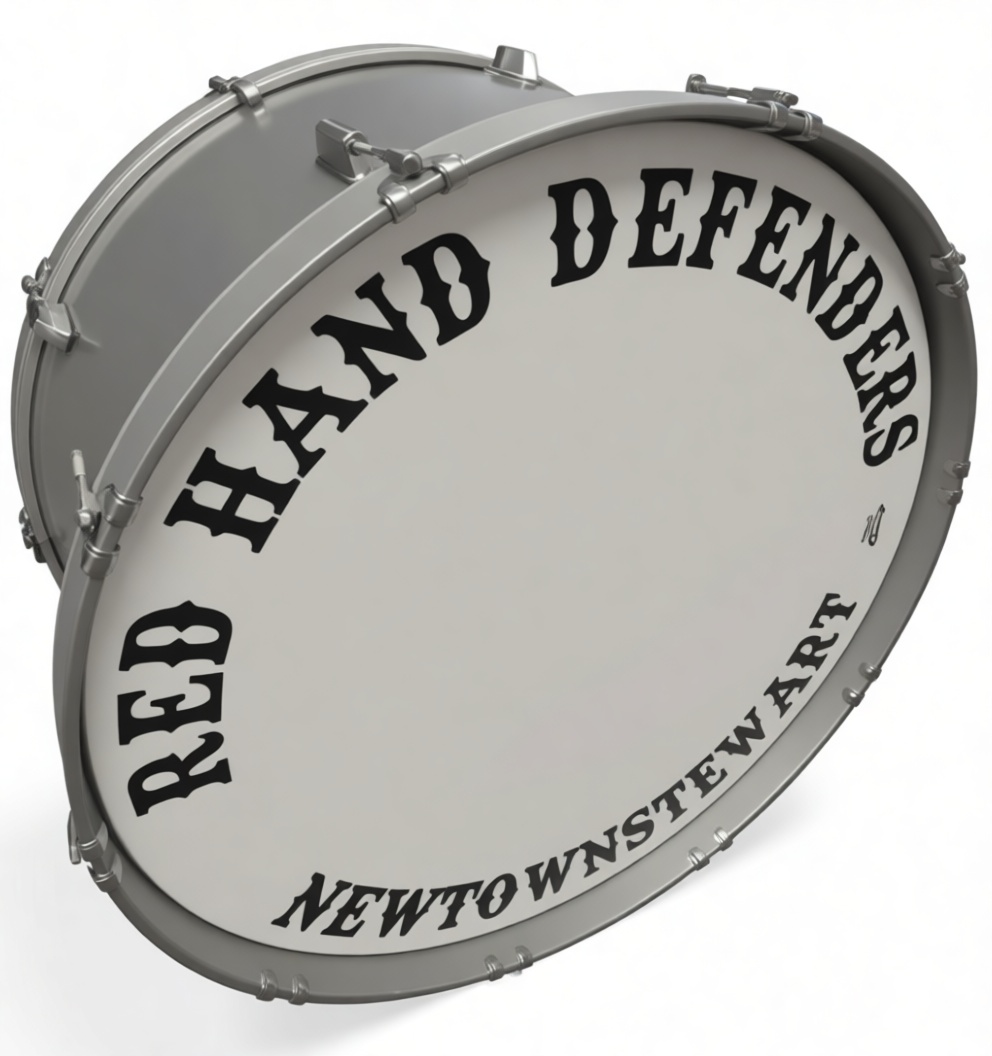 Bass Drum Model free 3D printable STL