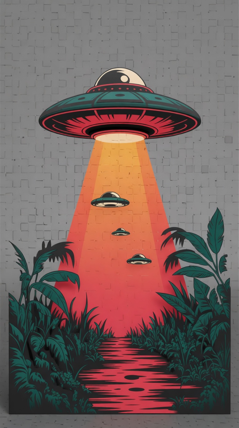 Flying Saucer Figurines free 3D printable STL