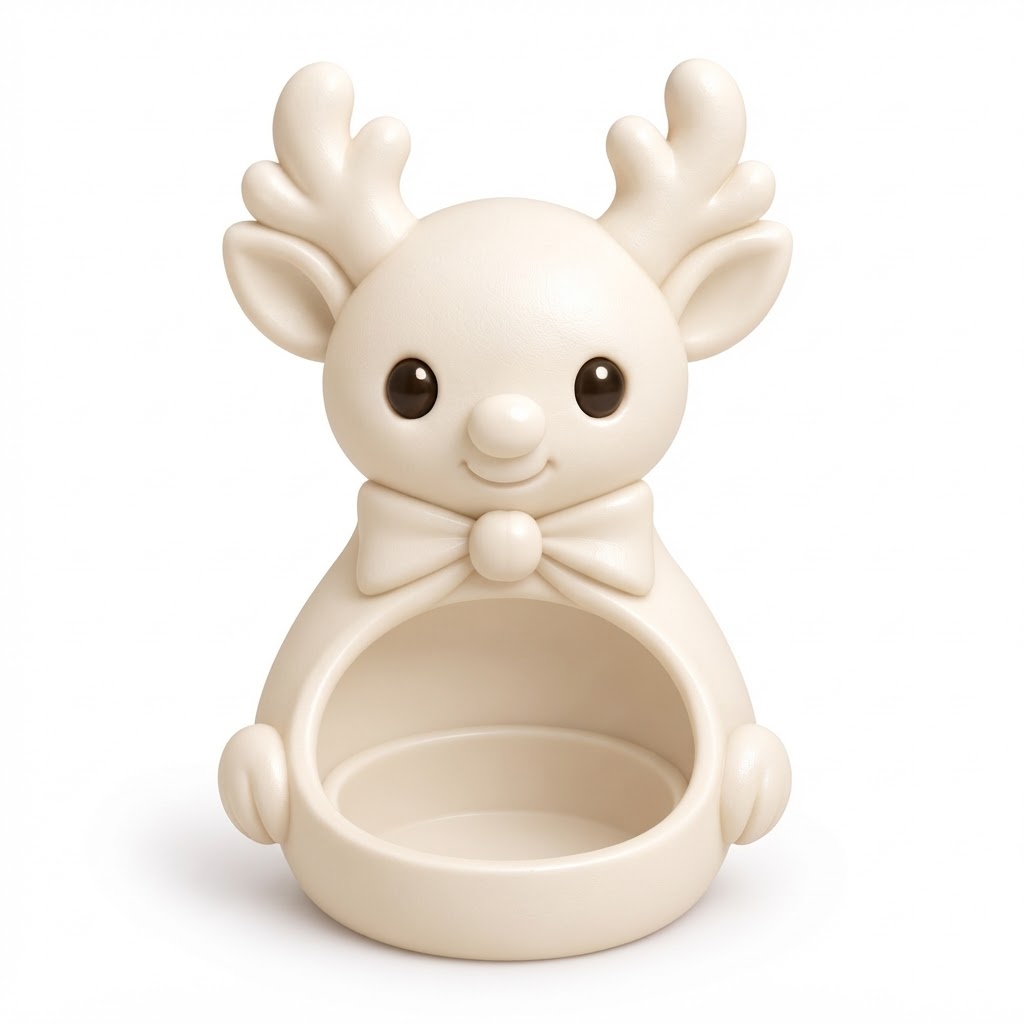 Reindeer Candy Holder free 3D printable STL