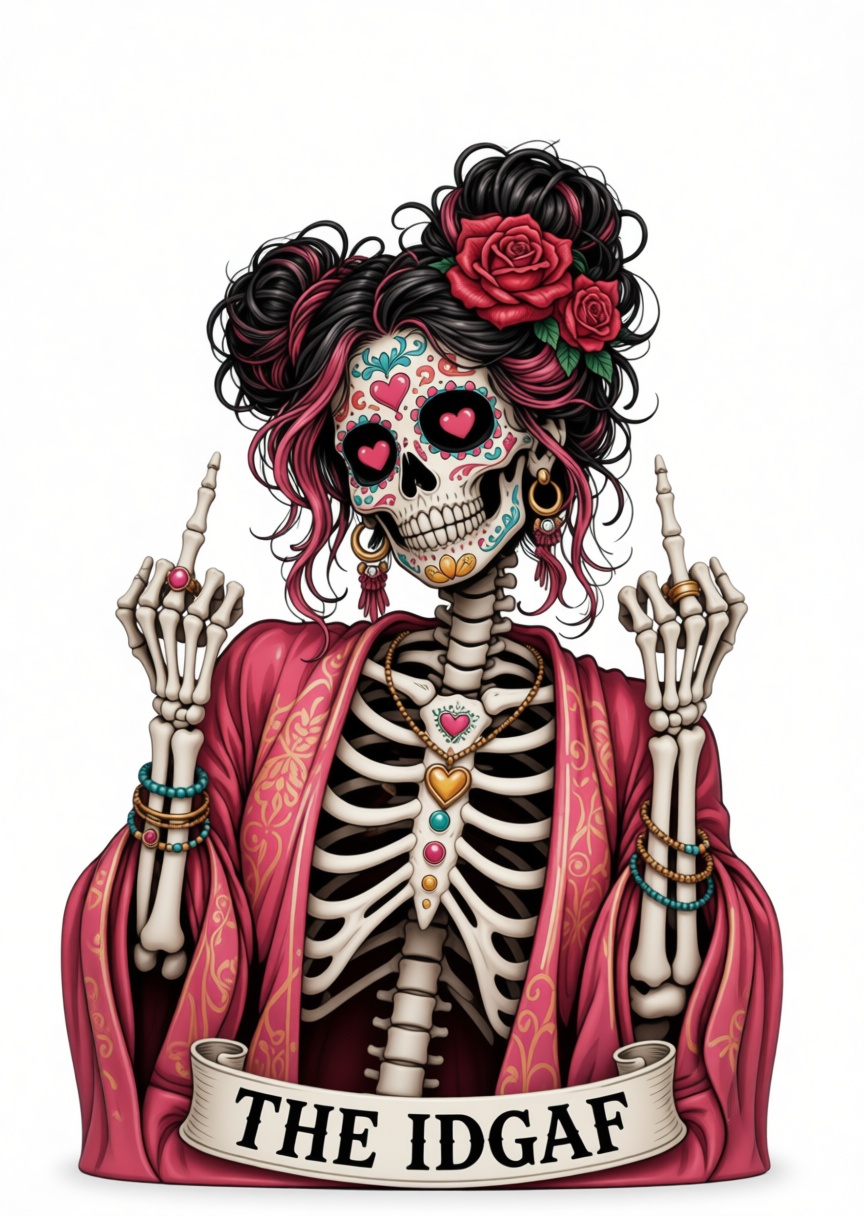 Day of the Dead Skeleton Figurine free 3D printable STL
