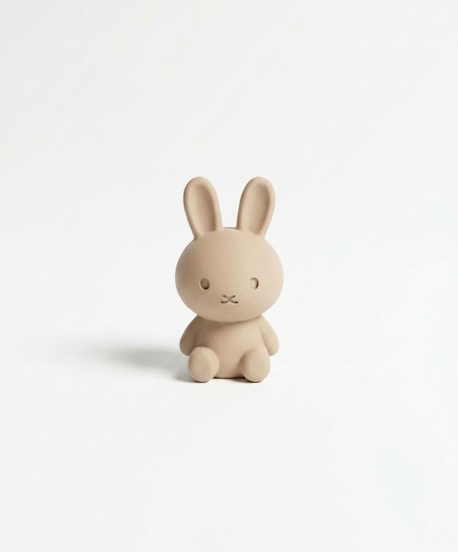 Minimalist Bunny Figurine free 3D printable STL