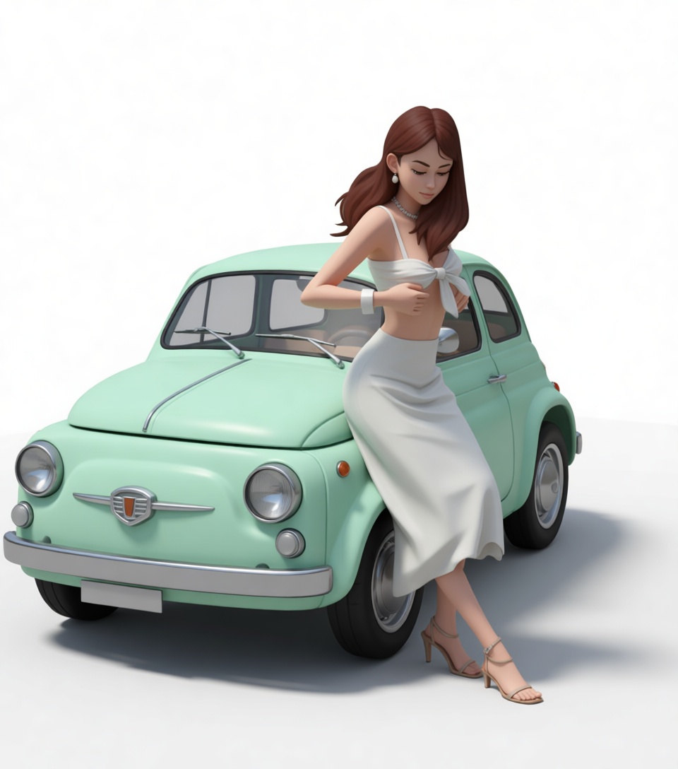 Fiat 500 Miniature free 3D printable STL