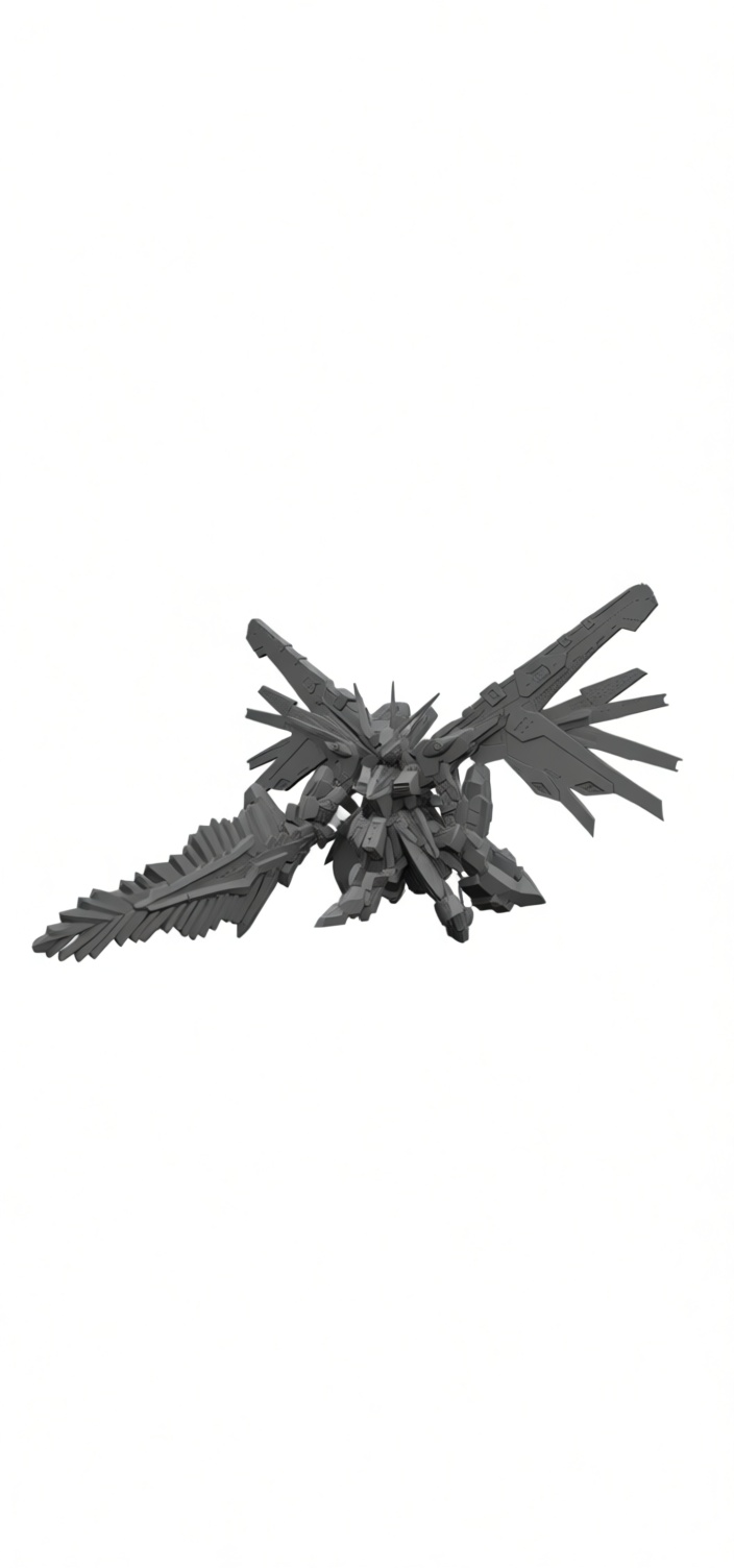 Gundam Astray Red Frame Figurine free 3D printable STL