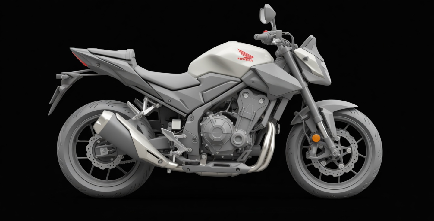 Honda CB650R Motorcycle Model free 3D printable STL
