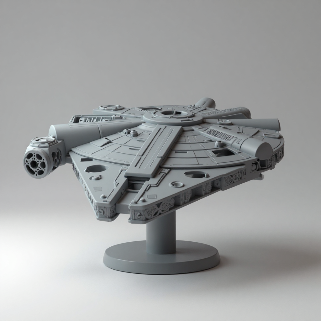Millennium Falcon Fidget Toy free 3D printable STL