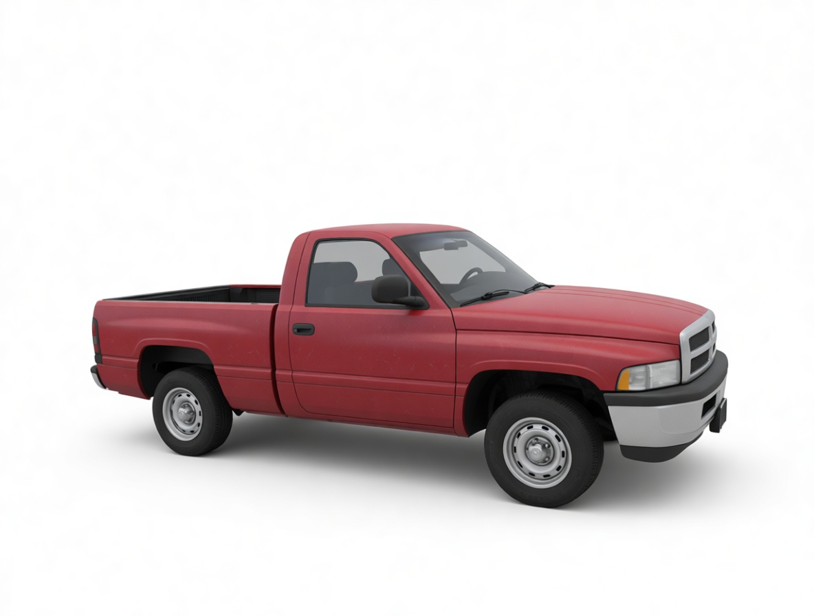 Dodge Ram 1500 Pickup Model free 3D printable STL