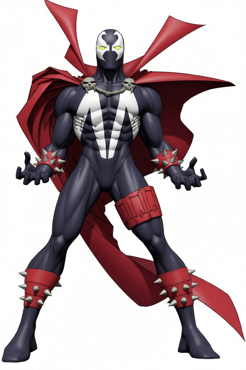 Spawn Superhero Figurine free 3D printable STL