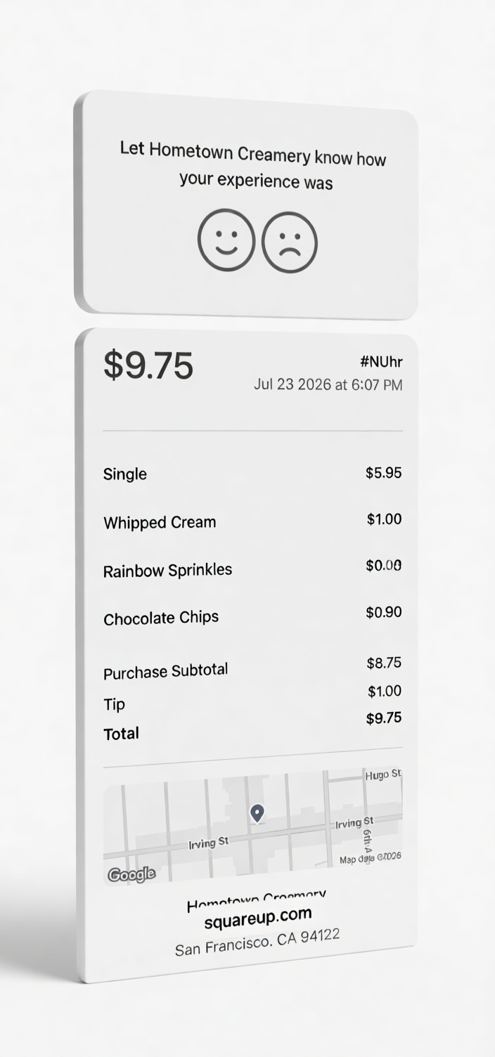 Store Receipt Plaque free 3D printable STL