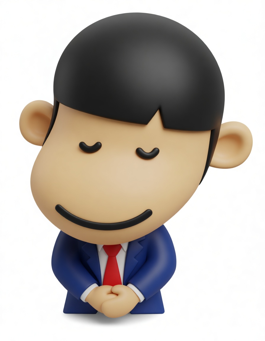 Bowing Businessman Figurine free 3D printable STL