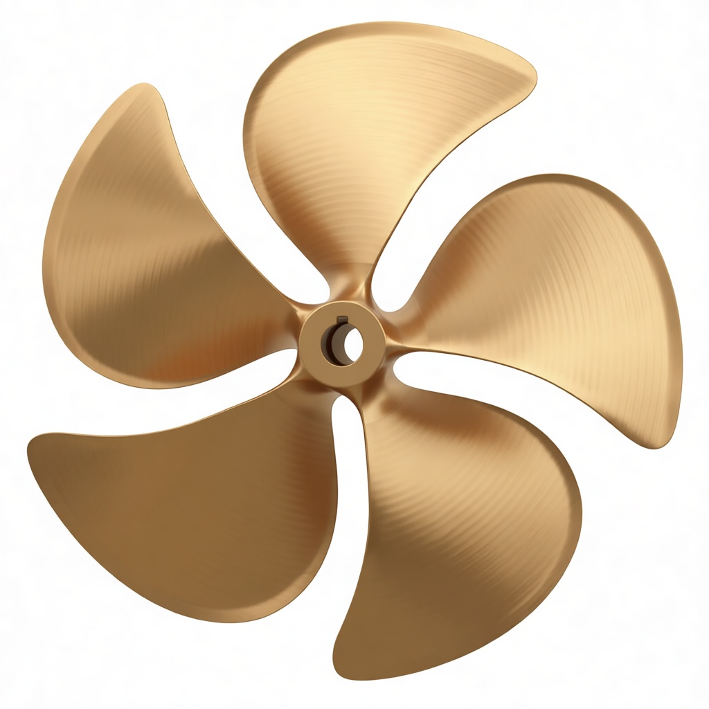 Marine Propeller Model free 3D printable STL