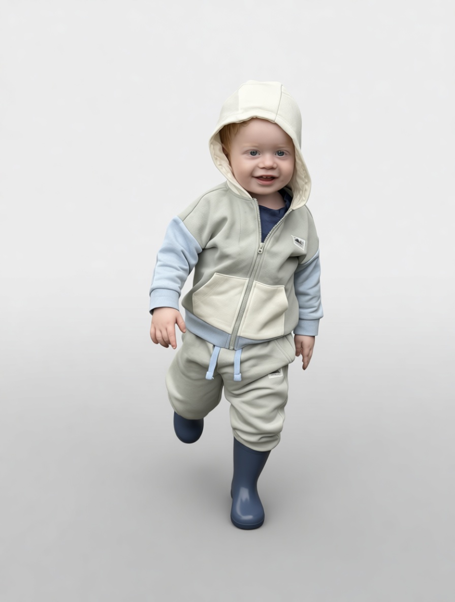 Toddler Boy Figurine free 3D printable STL