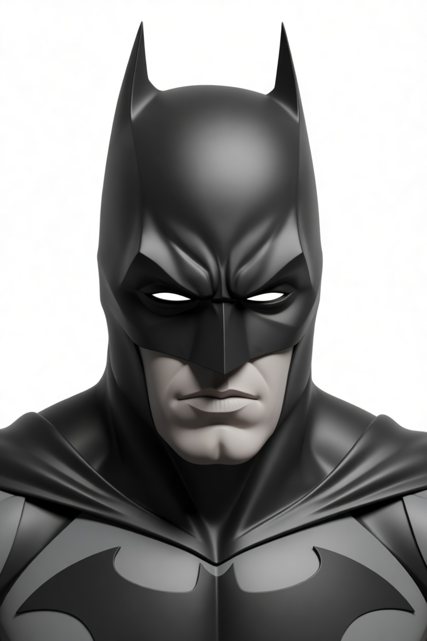 Batman Bust free 3D printable STL