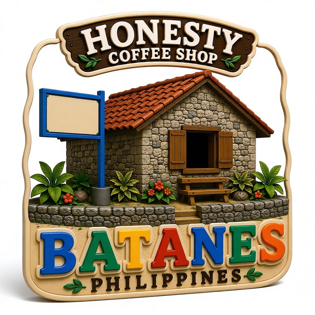Batanes Coffee Shop Model free 3D printable STL