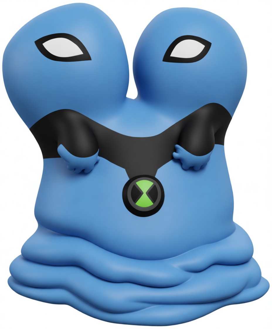 Ditto XLR8 Fusion Figurine free 3D printable STL