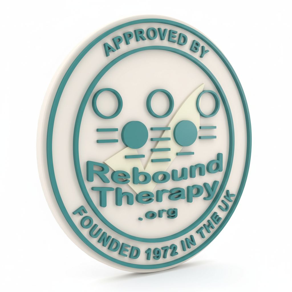 Rebound Therapy Logo Medallion free 3D printable STL