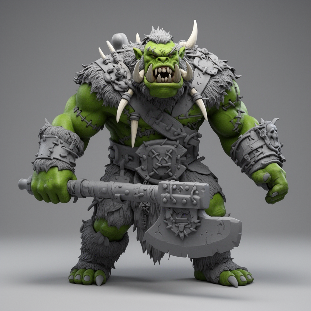 Snagga Boy Beast Figurine free 3D printable STL
