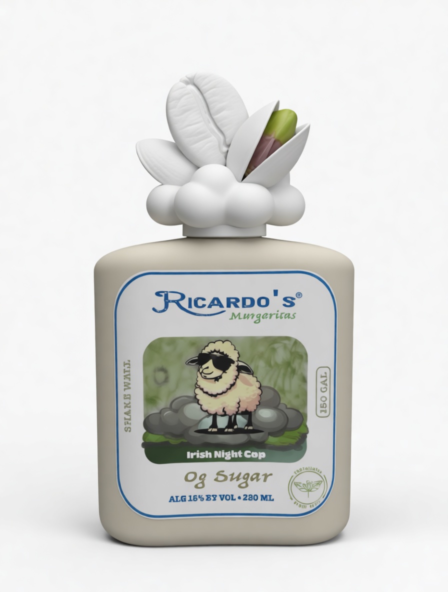 Ricardo's Mungaritas Bottle free 3D printable STL