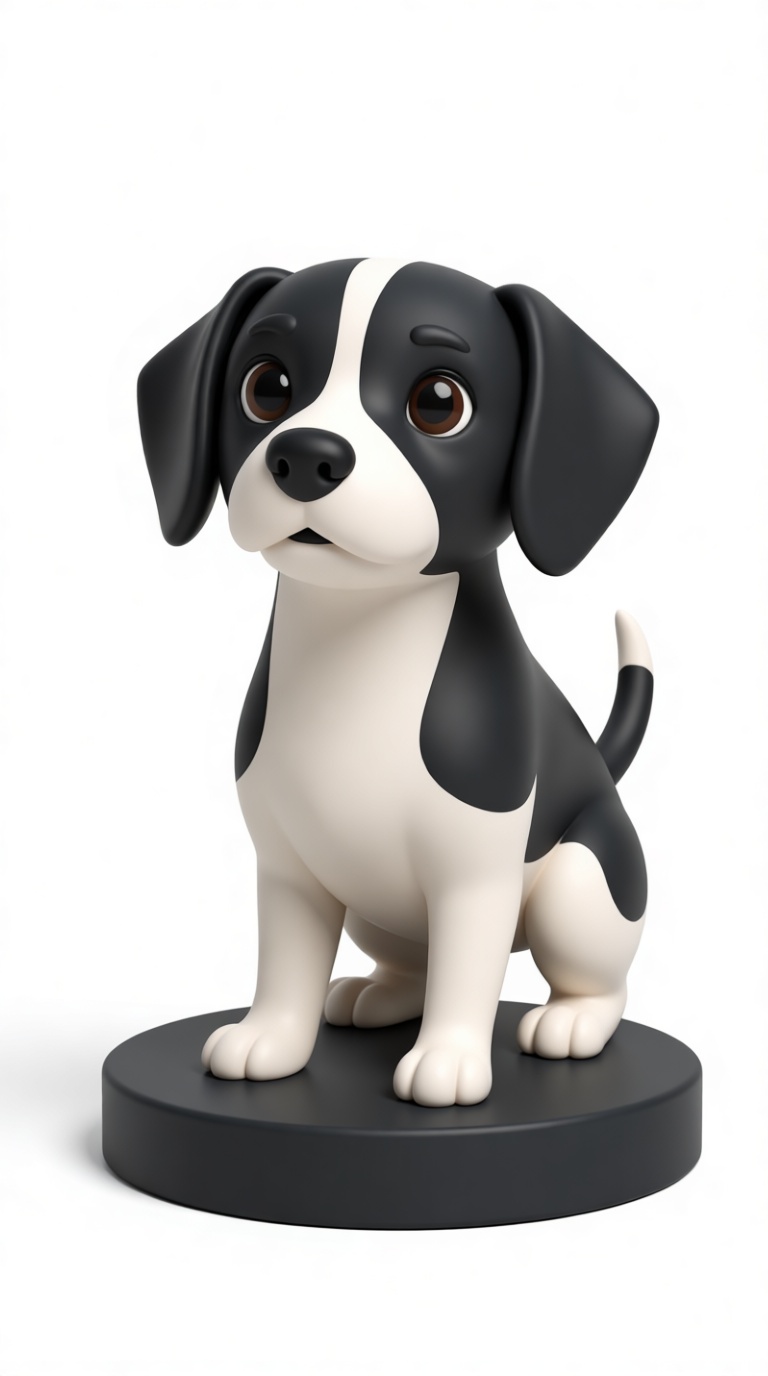 Beagle Dog Figurine free 3D printable STL