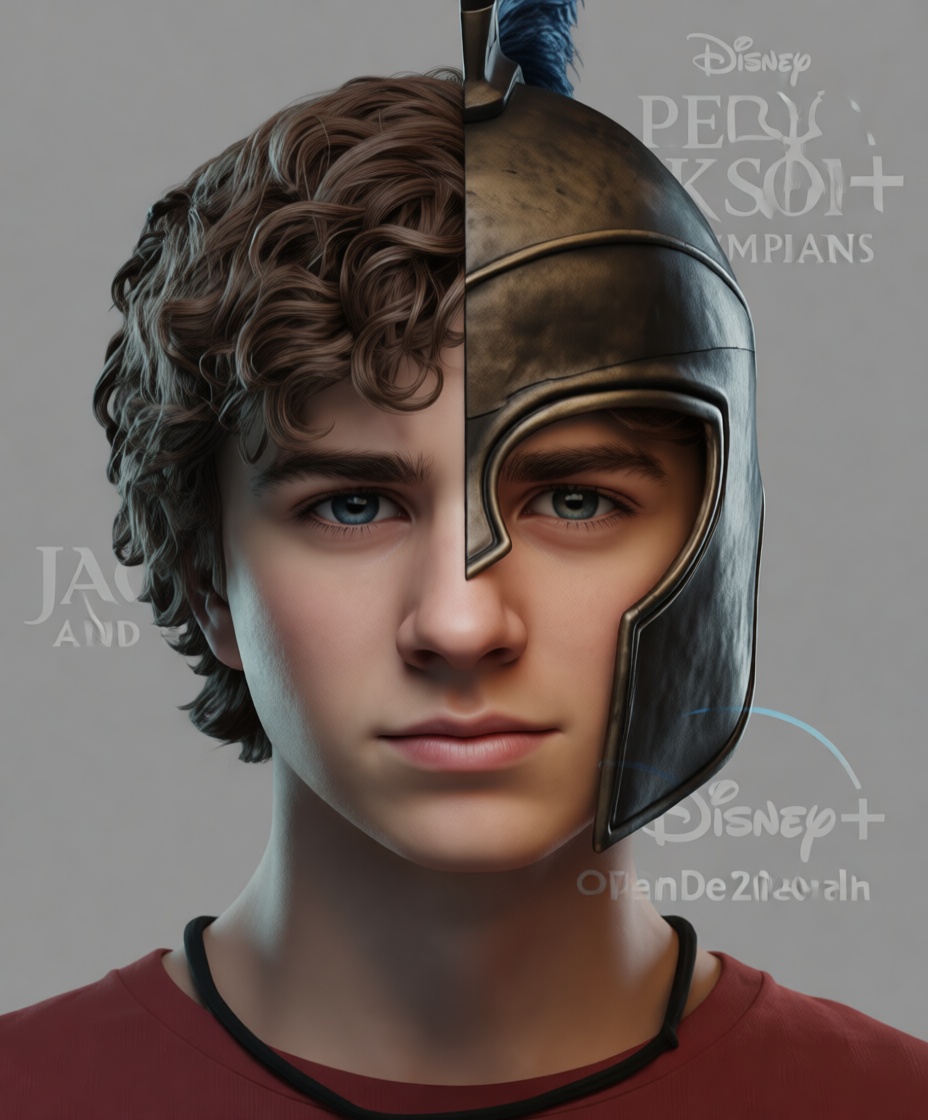 Percy Jackson Half-Helmet Bust free 3D printable STL