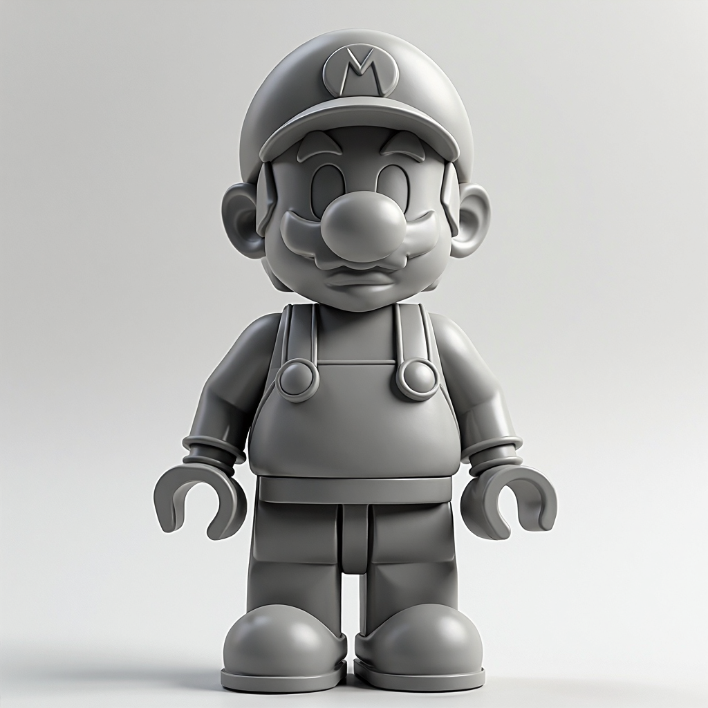 Super Mario Lego Model free 3D printable STL
