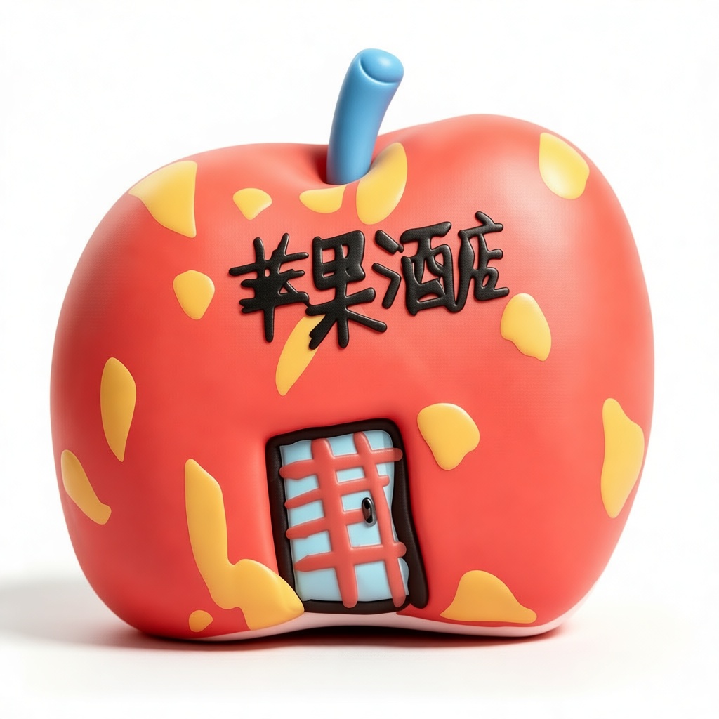 Apple House Model free 3D printable STL