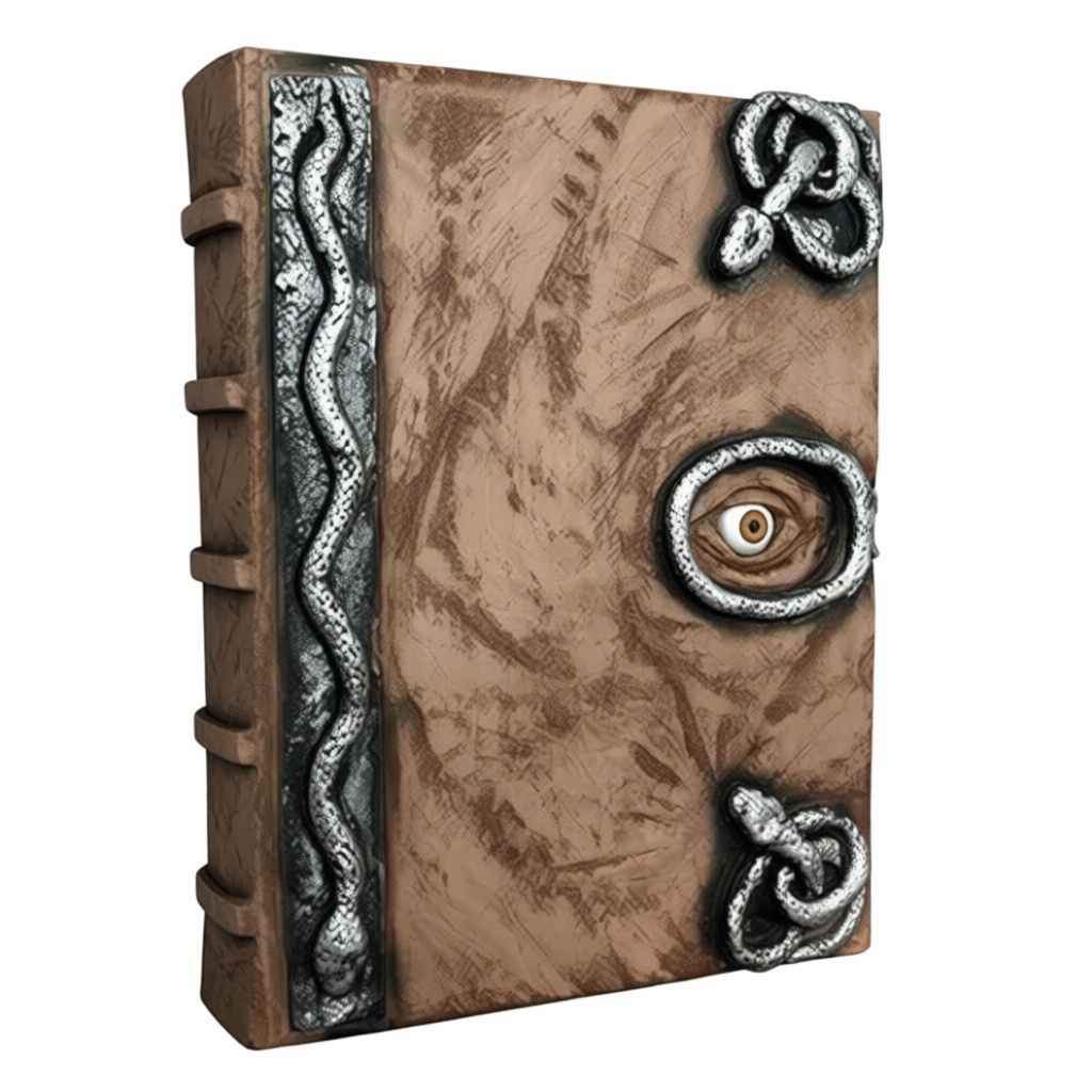 Cursed Book Figurine free 3D printable STL