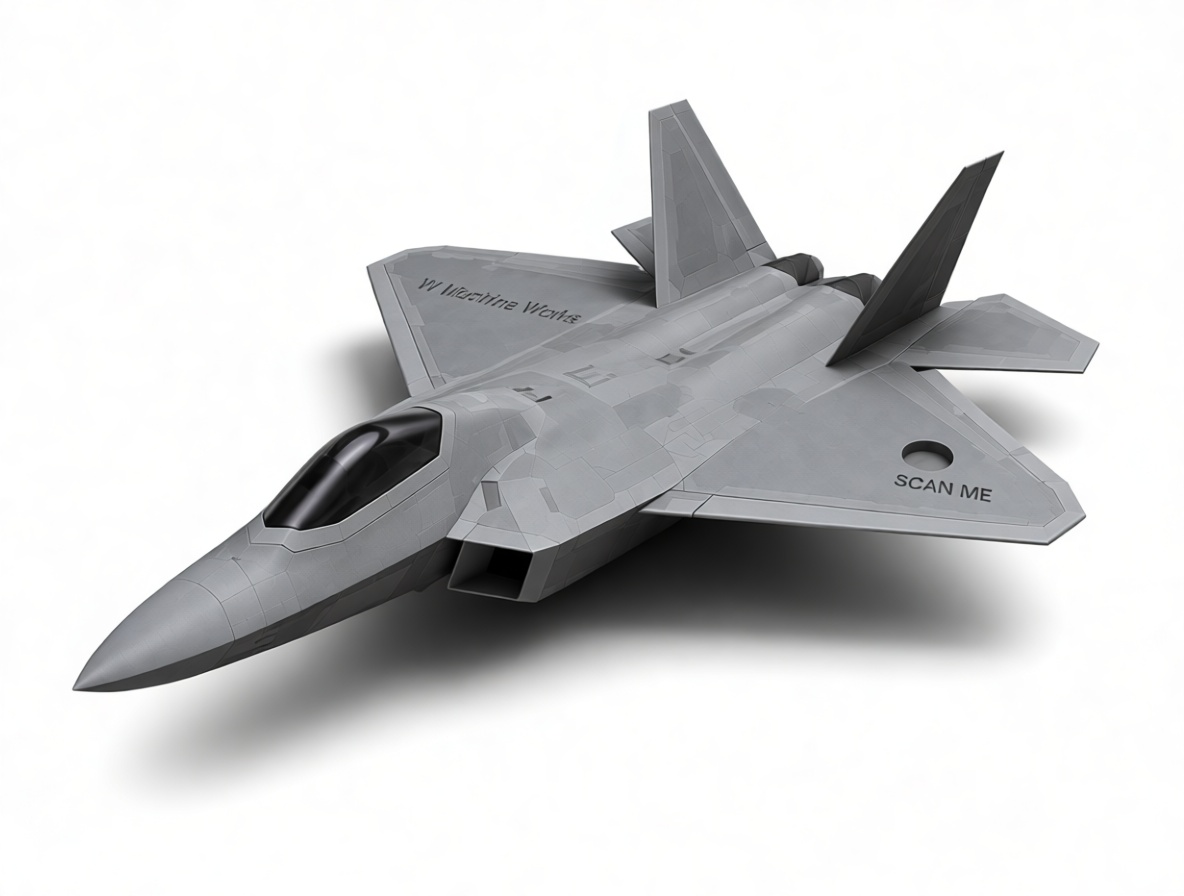 F-22 Raptor Jet Model free 3D printable STL