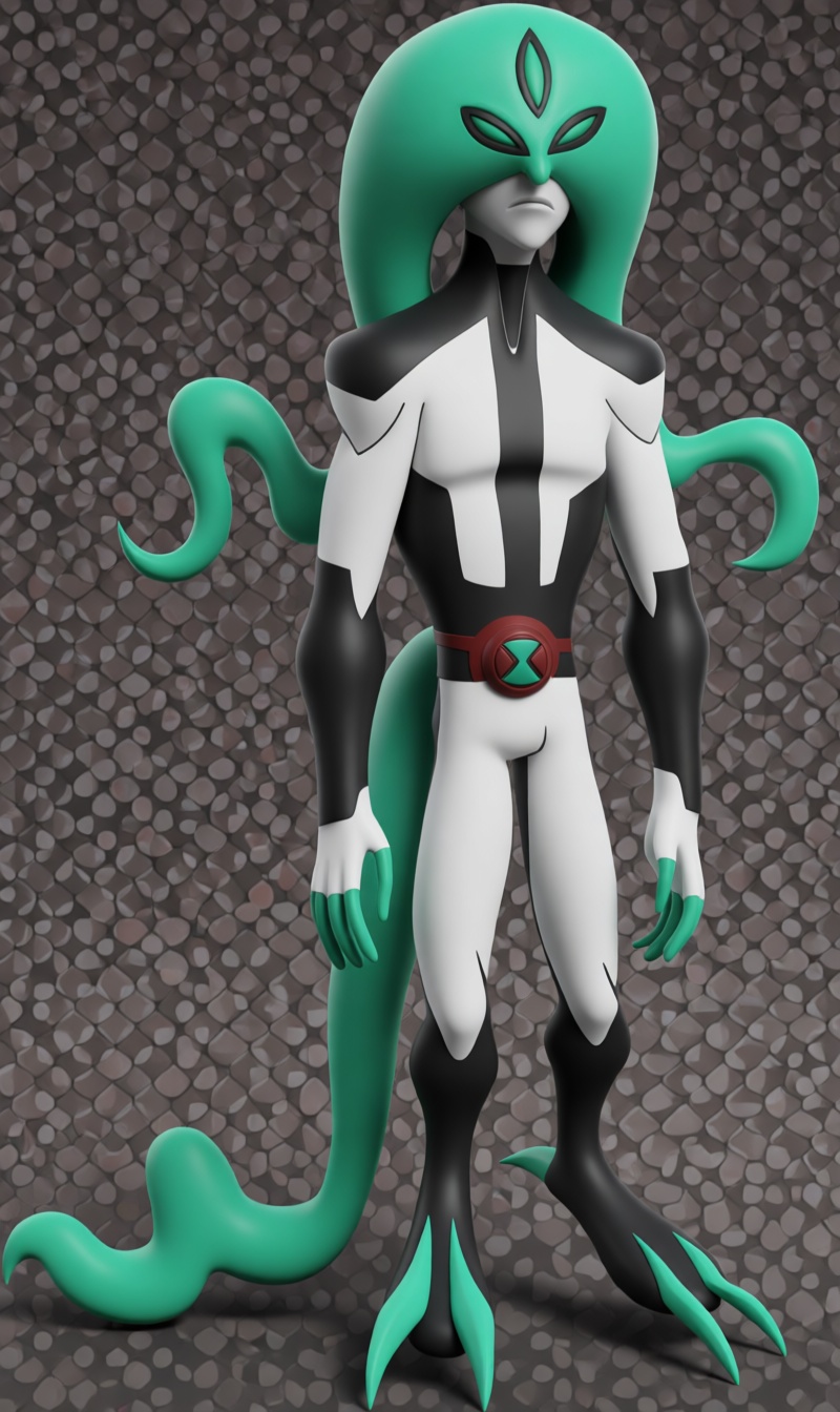 Wildmutt Alien Figure free 3D printable STL