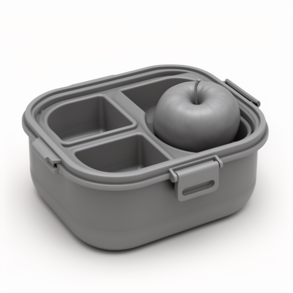 Kids Lunchbox Model free 3D printable STL