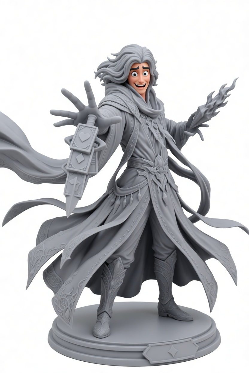Magnus Bane Figurine free 3D printable STL
