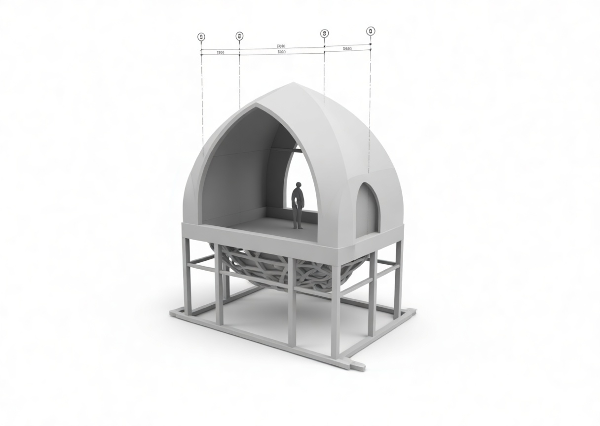 Gothic Window Model free 3D printable STL