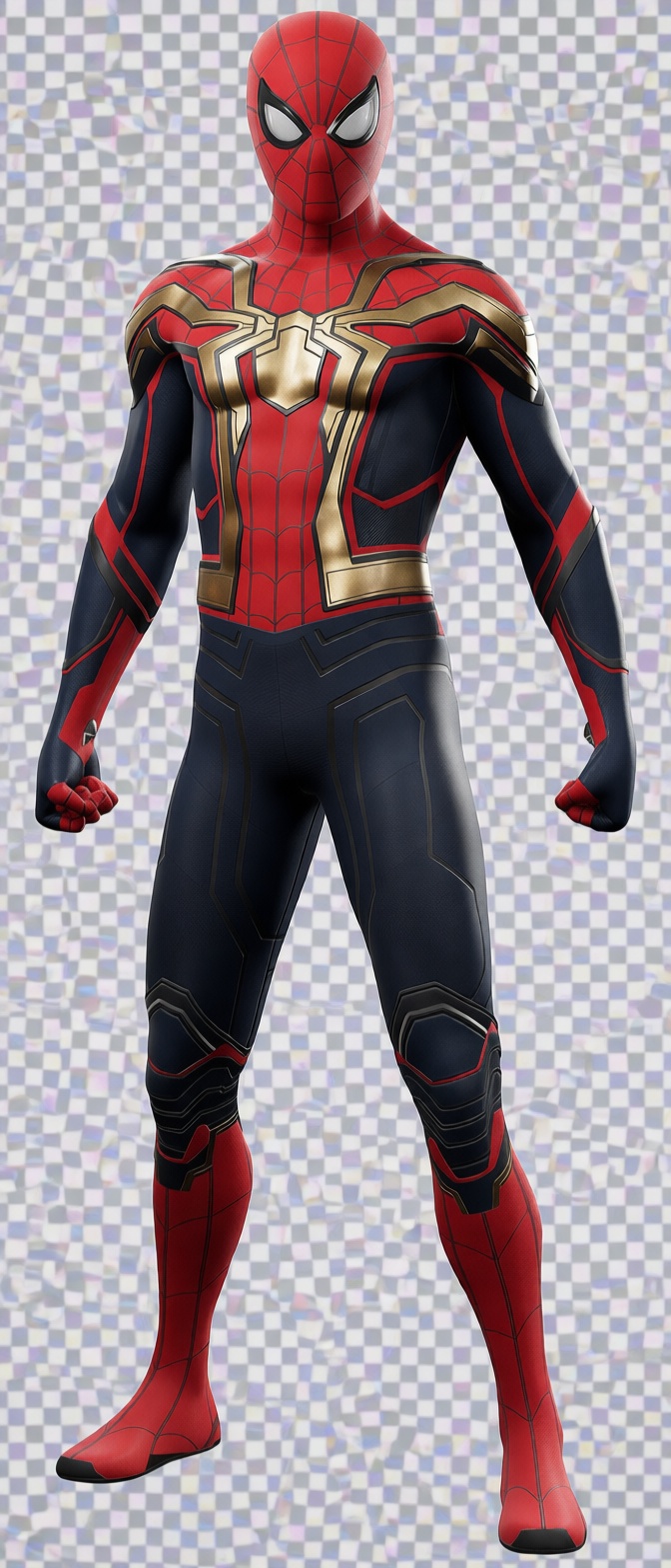 Iron Spider Suit Figurine free 3D printable STL