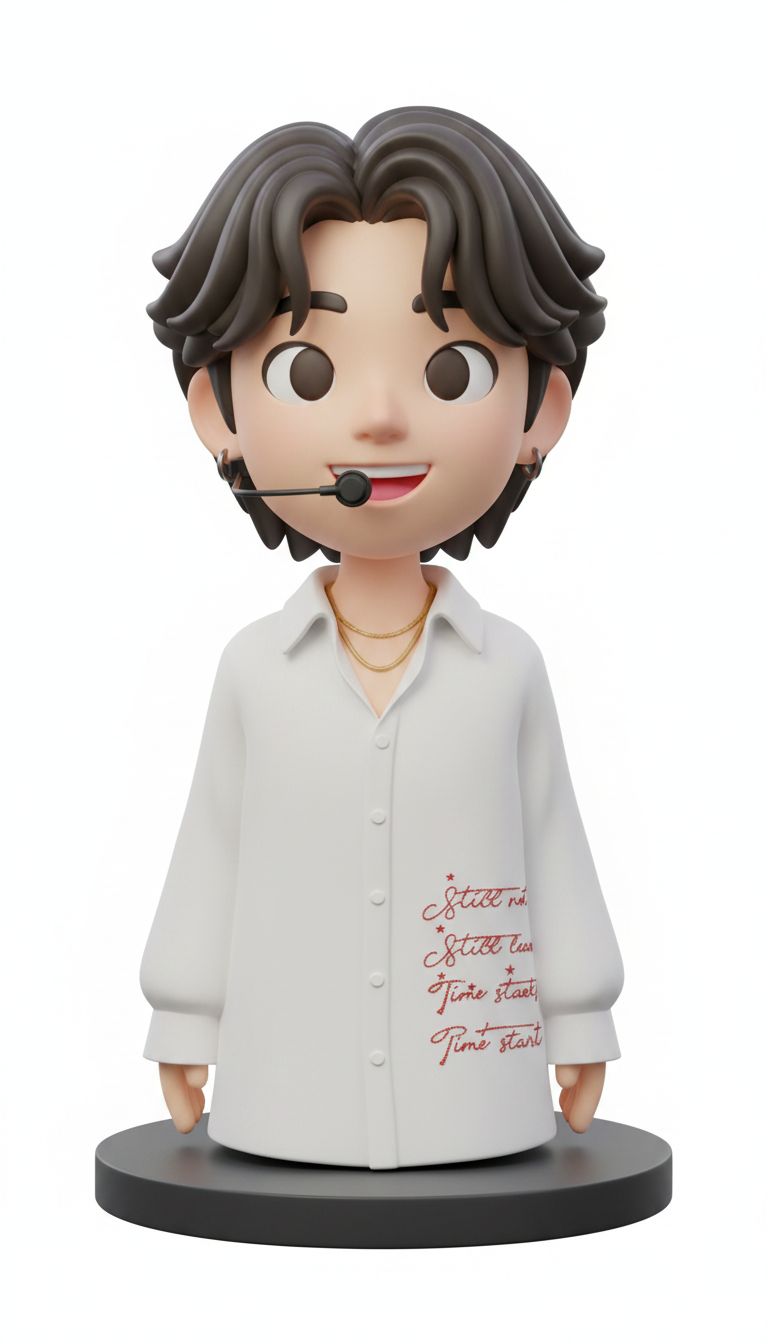 Suga BTS Figurine free 3D printable STL