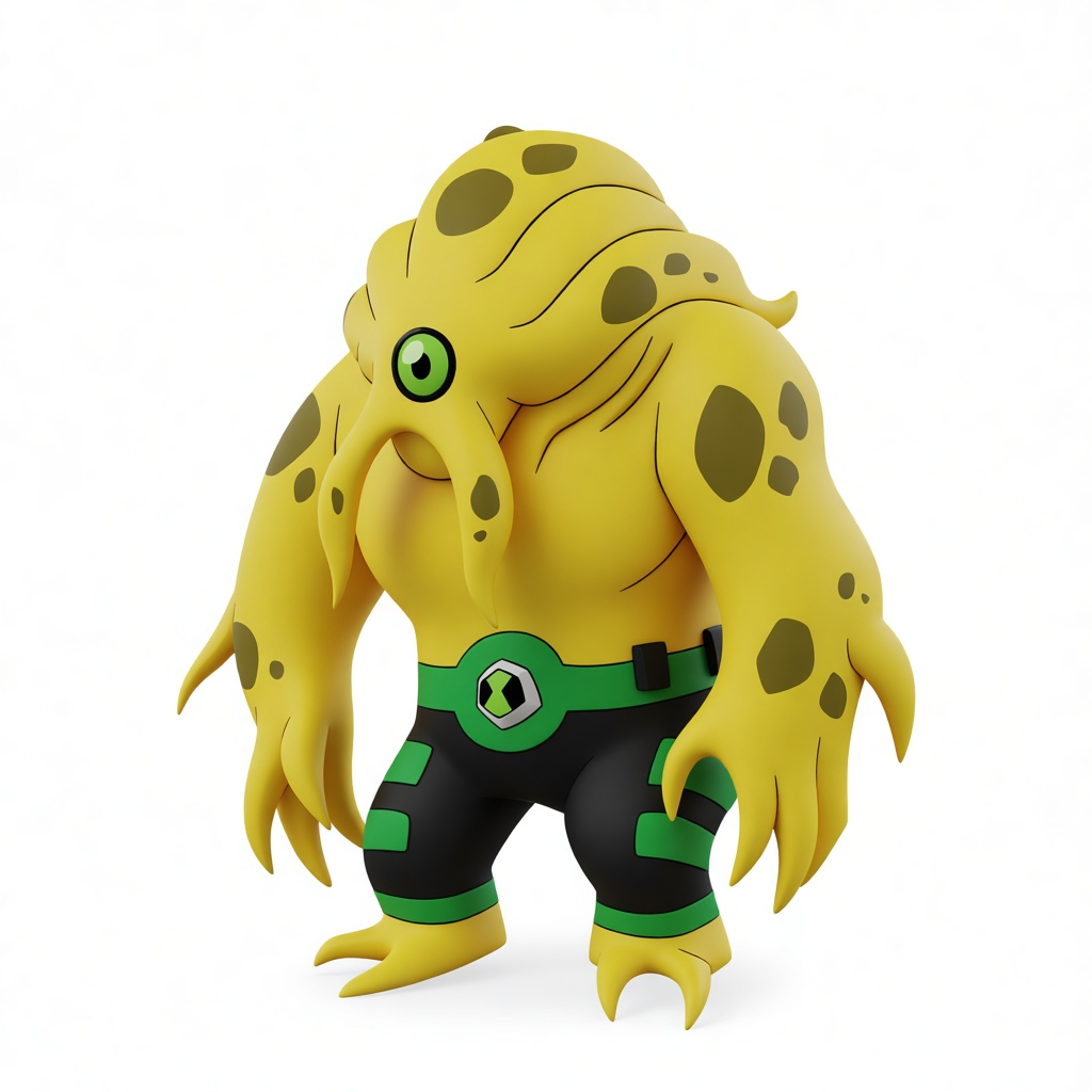 Wildmutt Ben 10 Figurine free 3D printable STL