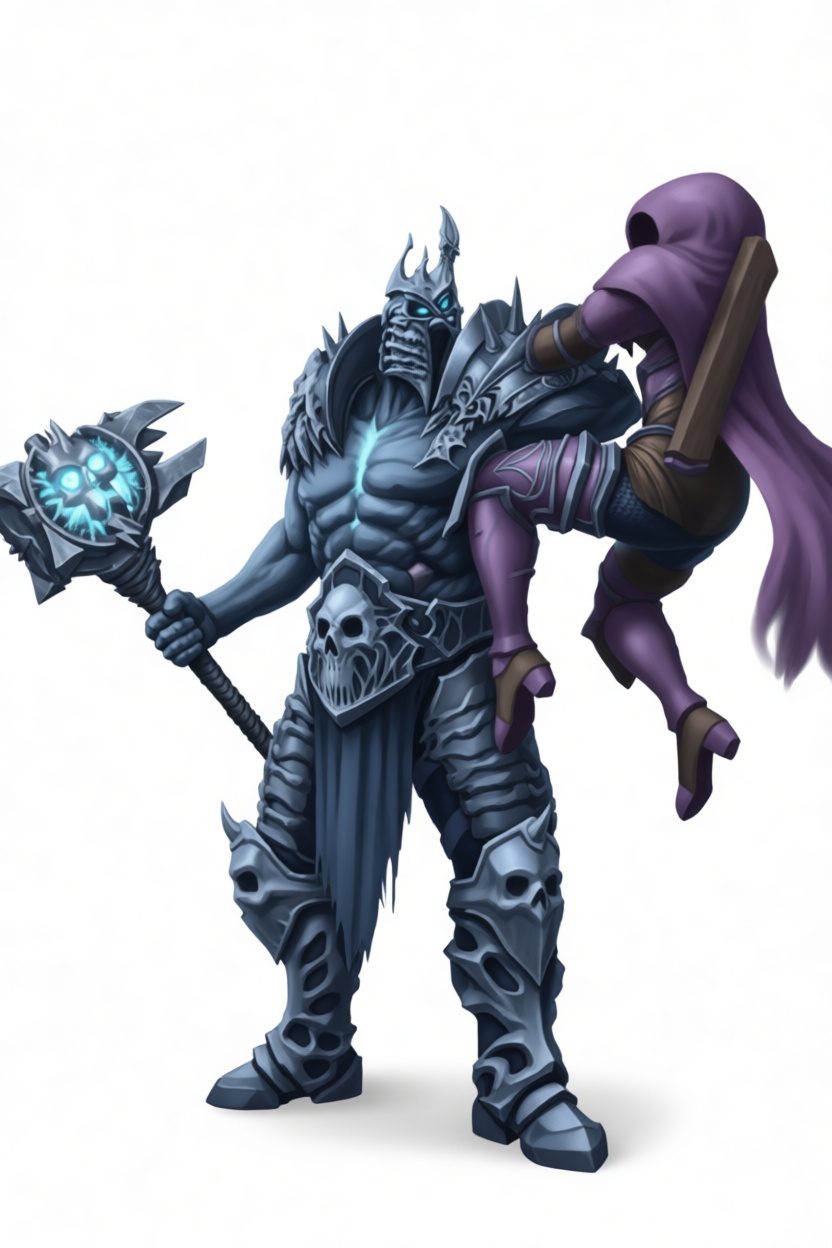 Lich King Figurine free 3D printable STL