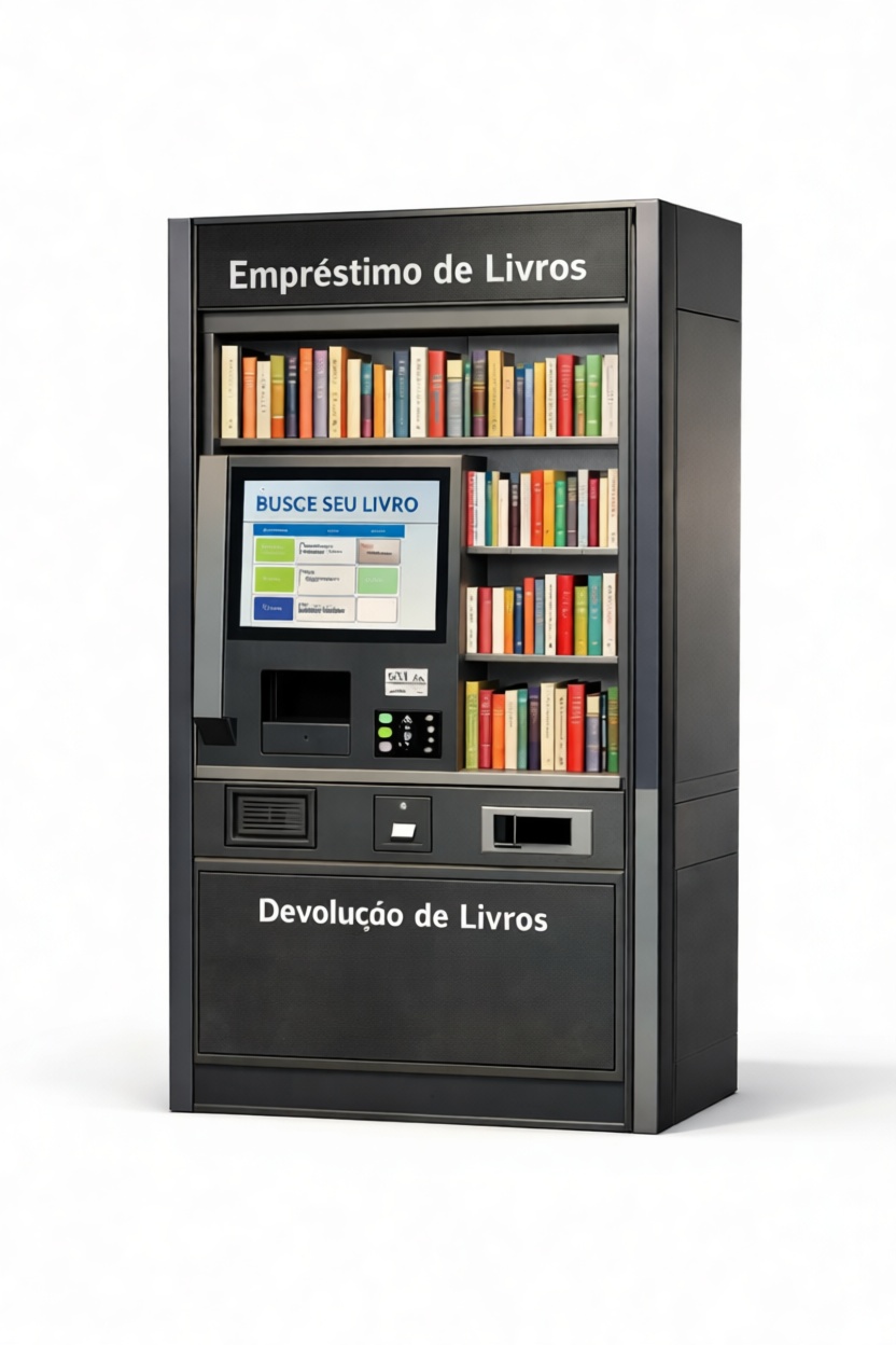 Library Book Lending Kiosk free 3D printable STL