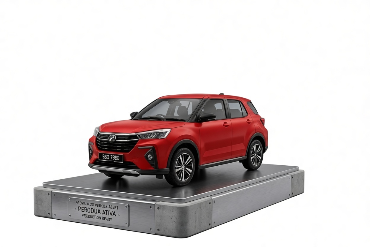 Perodua Ativa Model free 3D printable STL