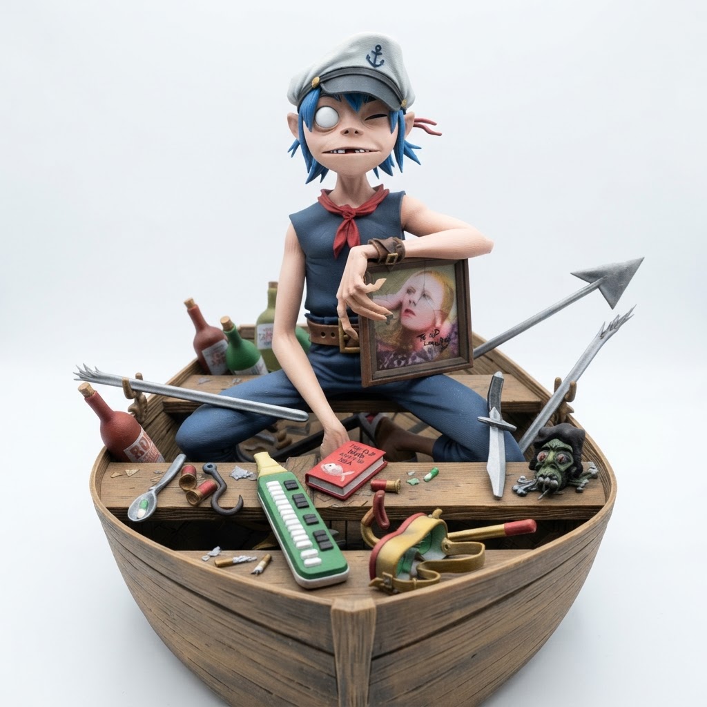 2D Character Figurine free 3D printable STL