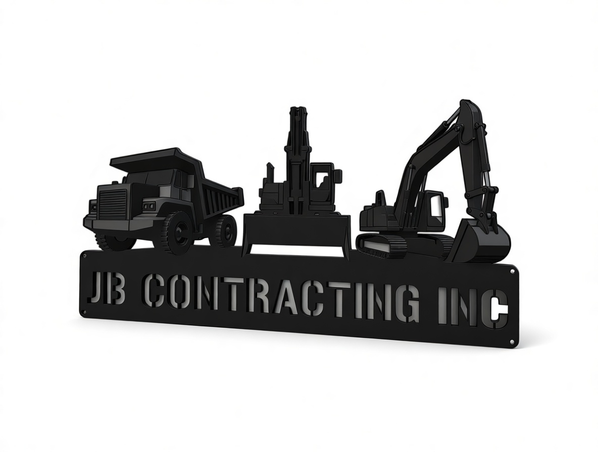 Construction Equipment Sign free 3D printable STL