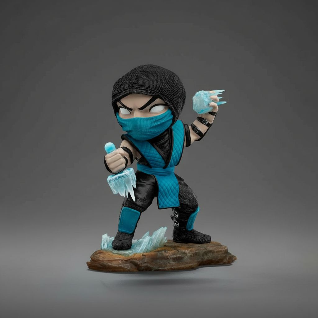 Sub-Zero Figurine free 3D printable STL