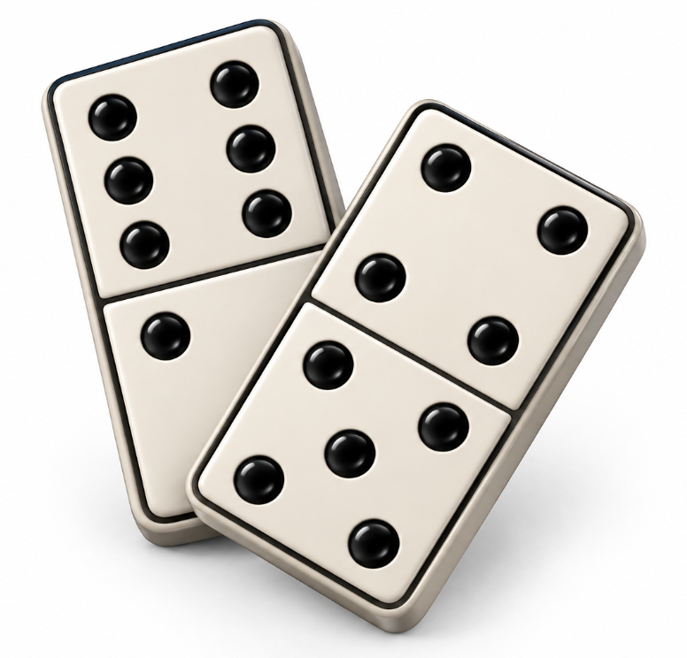Standard Domino Tiles free 3D printable STL