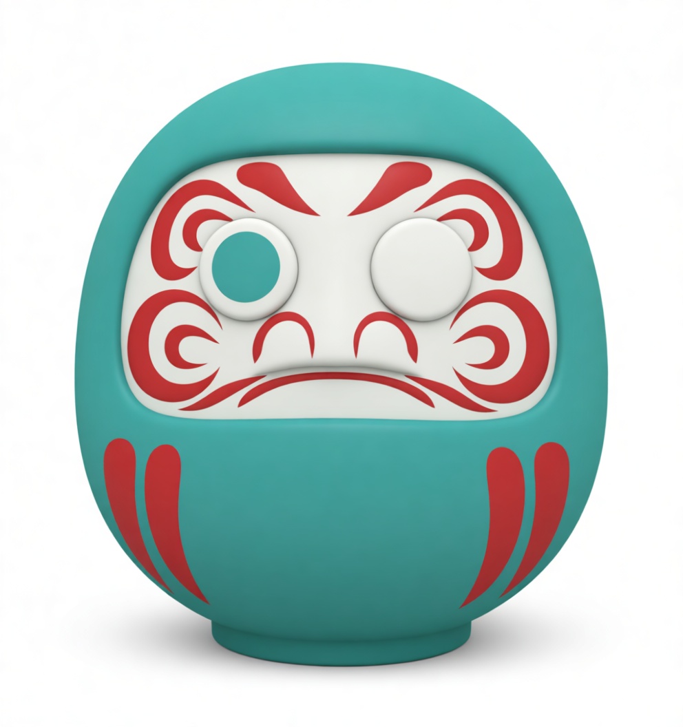 Daruma Doll Figurine free 3D printable STL