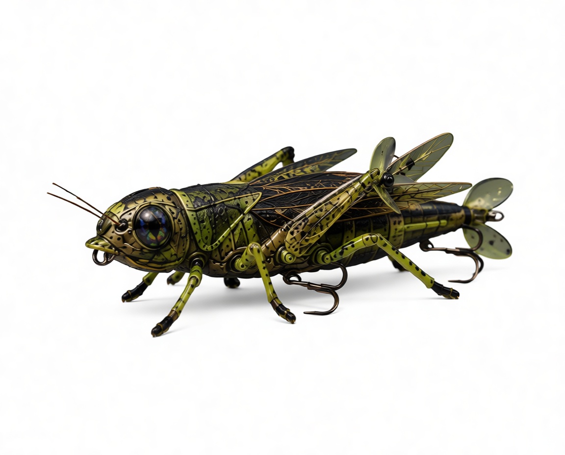 Mechanical Grasshopper Model free 3D printable STL